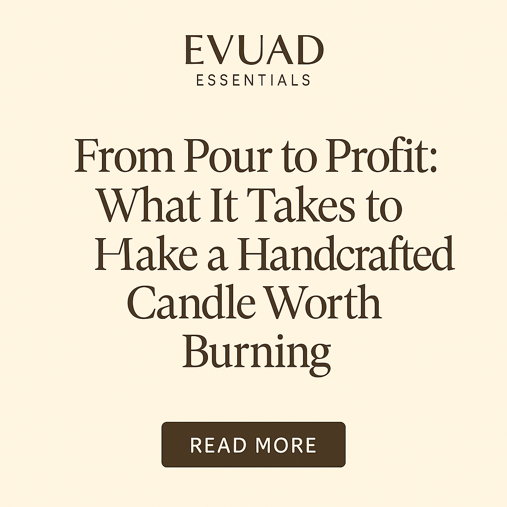 From Pour to Profit: What It Takes to Make a Handcrafted Candle Worth Burning